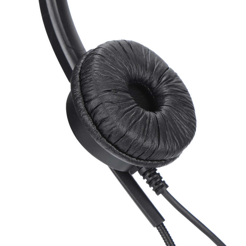 HT900 Call Center Phone with Omnidirectional Microphone Headset Suitable for Home Office Noise Cancelling Call Center Telephone