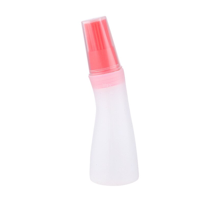 Portable Silicone Oil Bottle with Brush Grill Oil Brushes Liquid Oil Pastry for Kitchen Baking BBQ Tool Kitchen Tools for BBQ: B-4