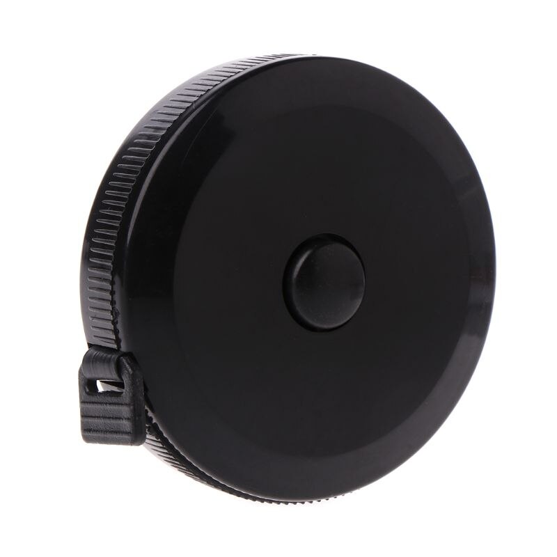 1.5m/60inch Black Tape Measures Dual Sided Retractable Tools Automatic ABS Flexible Mini Sewing Measuring Tape B85C