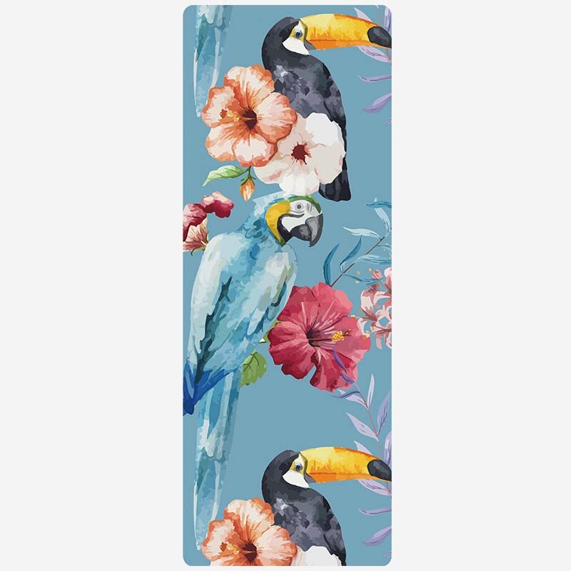Tapetes de ioga dobráveis ultra-finos para fitness, pilates insípido, almofadas de ginástica, borracha, viagem, 1mm, 183x68cm