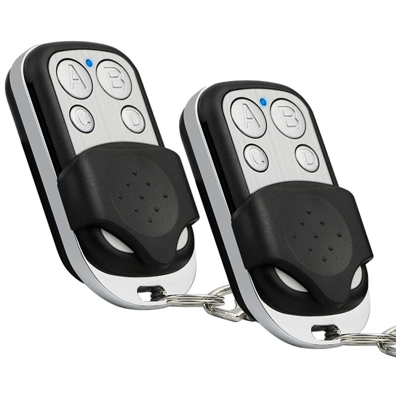Copy Wireless Remote Control Key Metal Four-Button Electric Garage Door Key Universal Access