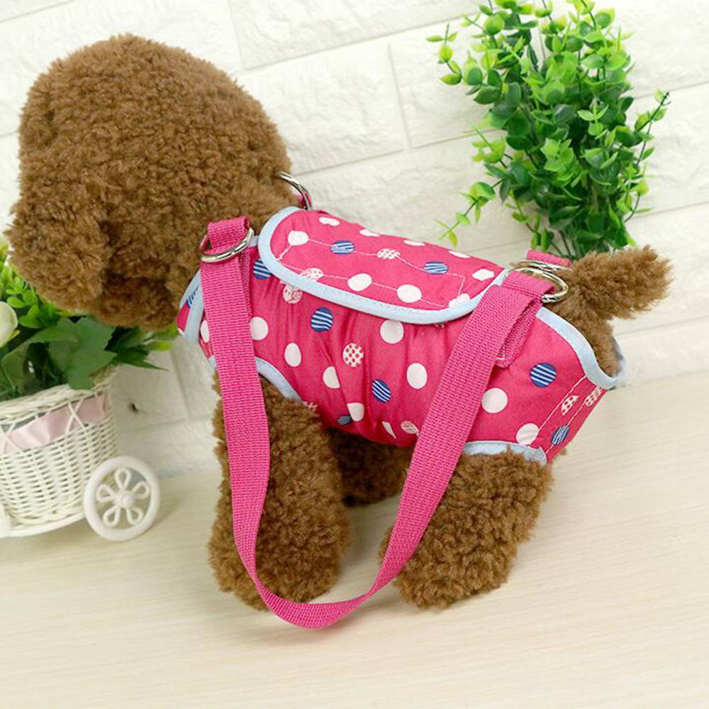 Revalidatie Ondersteuning Mesh Vest Hond Lift Harnas Multipurpose Puppy Hond Carrier: Rose Red / Xl