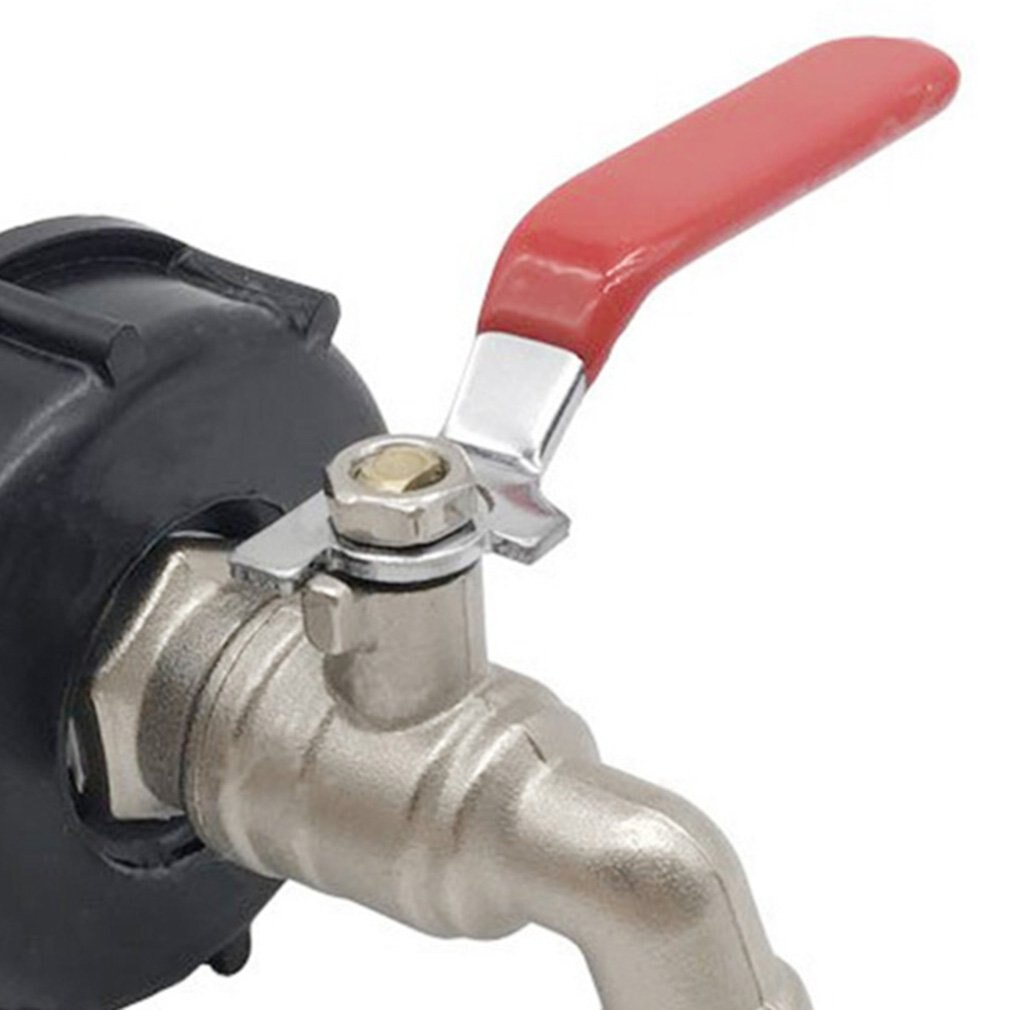 Ibc ton fatventil montering rostfritt stål 2 " to 1/2 " tank adapter för mässing kran montering ventil reservdelar