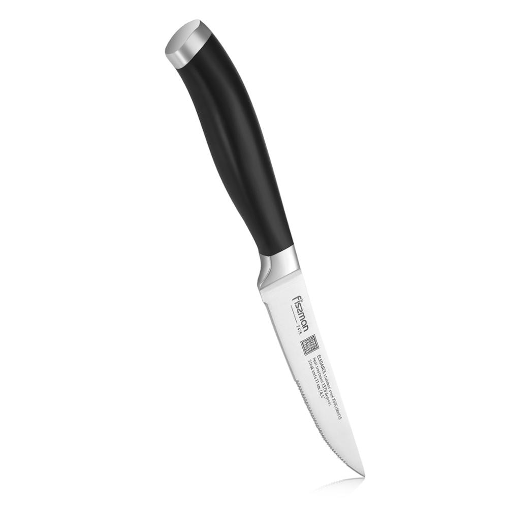 Fissman Half Serrated Steak Knife 4.5"inch stainless steel chef knives Use a Steak kitchen knife