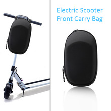 Estojo de transporte para xiaomi m365, substituição para scooter elétrico, bolsa de transporte frontal, guidão montado, zíper, estojo de eva