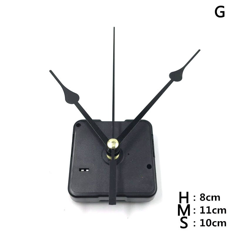! 1Set Diy Opknoping Quartz Horloge Stille Wandklok Beweging Quartz Reparatie Beweging Klok Mechanisme Onderdelen Met Naalden: G