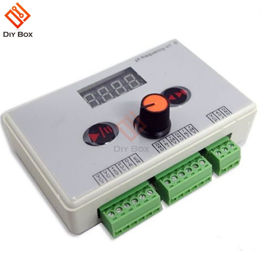 DC 12V 24V Reversible Stepper Motor Speed Controller Stepping Motor Speed Governer Governor Pulse Signal Controller LED Display