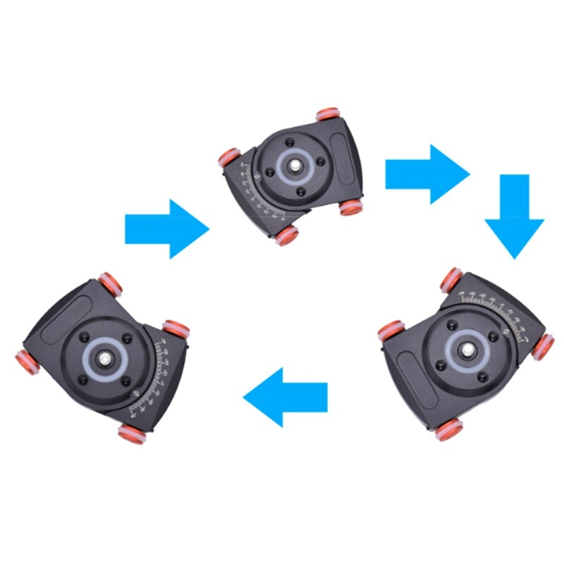 Outdoor Accessories FY-01 Low Center of Gravity, No Need for Track Photography, Adjustable Trolley