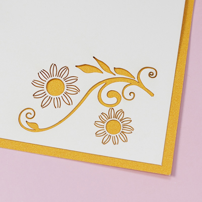 Pop-Up Flower Card Flora 3D Greeting Card for Birthday Mothers Father's Day Graduation Wedding Anniversary Get Well Sympathy