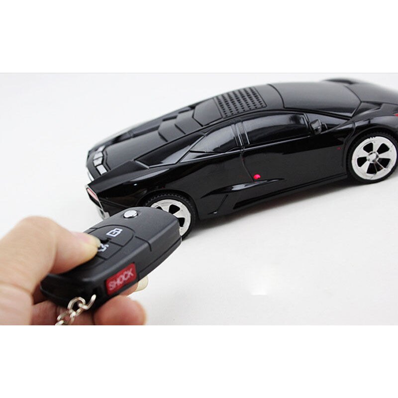 3 Knop Elektrische Schok Gag Auto Sleutel Afstandsbediening Trick Joke Prank Toy