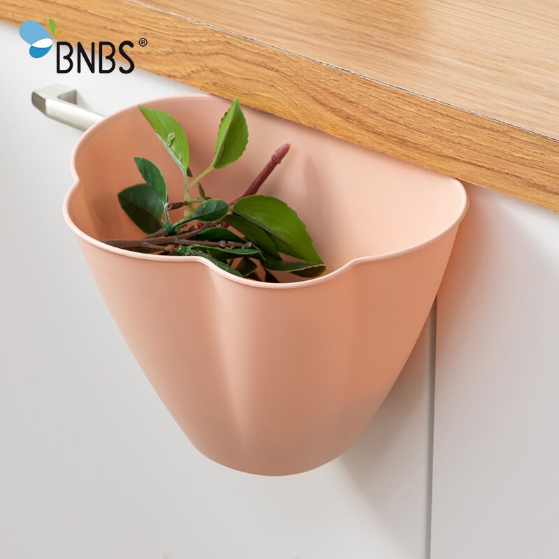 Kitchen Cabinet Door Bucket Garbage Basket Drawer Trash Can Recycle Bin Kitchen Supplies Small Hanging Dustbin Wastebasket