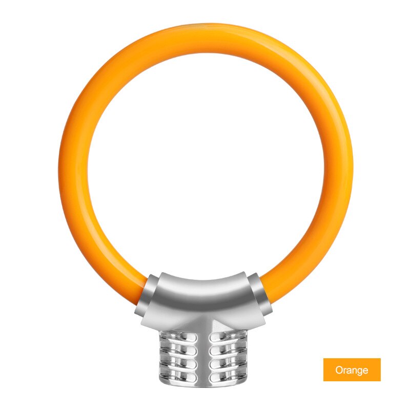 Portable Bike Ring Lock Combination Bicycle Lock Bicycle Security Lock Bicycle Equipment MTB Anti-theft Lock Safety Lock: 4