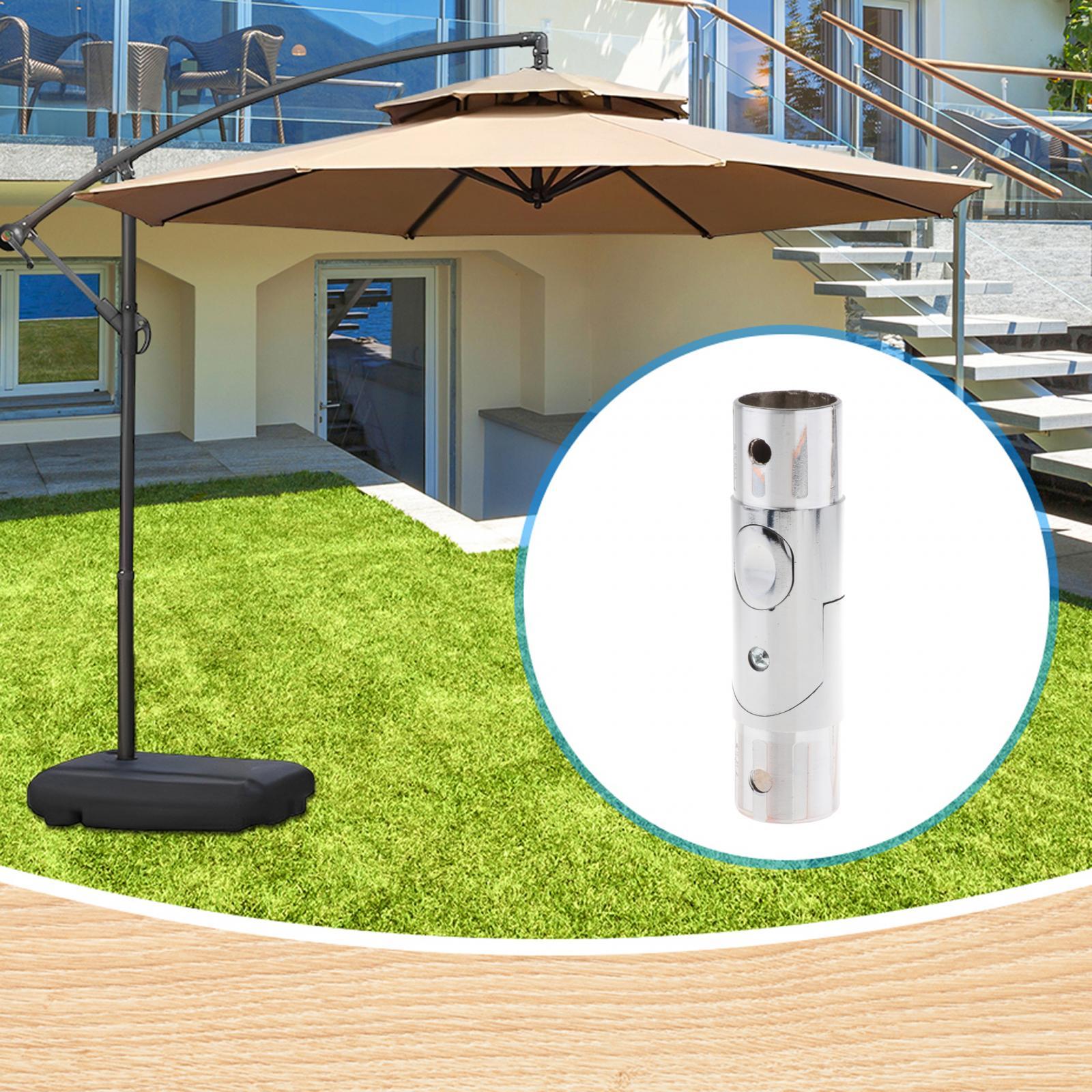 Terrassenschirm-Zubehör für den Außenbereich, stabiler, abnehmbarer Regenschirm-Befestigung, Regenschirm-Ersatzteile, abnehmbarer, abnehmbarer Terrassenschirm