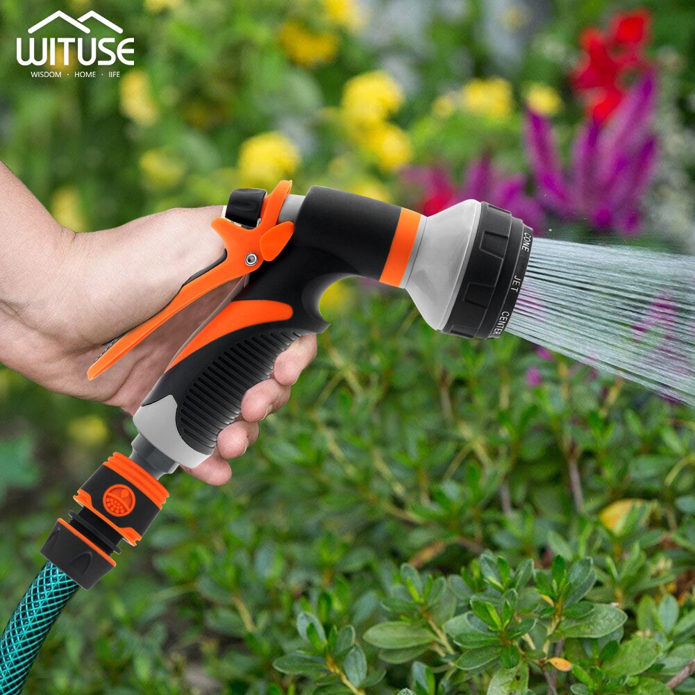 Multifunktionale Wasser sprühen Pistole Tragbare Auto Waschen Rasen Garten Bewässerung Hochdruck Wasser Spritzgerät Unterlegscheibe Bewässerung Werkzeug