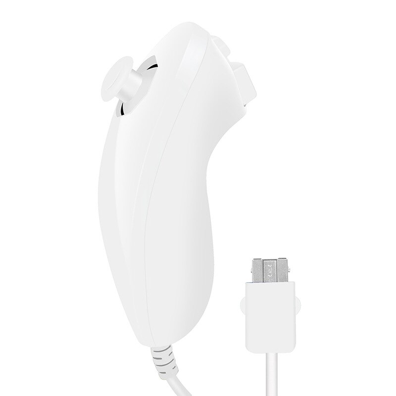 ACEPRIL-mando inalámbrico 2 en 1 para Nintendo Wii, mando a distancia con Bluetooth, sincronización, Nunchuk, Motion Plus incorporado: Only left hand 2