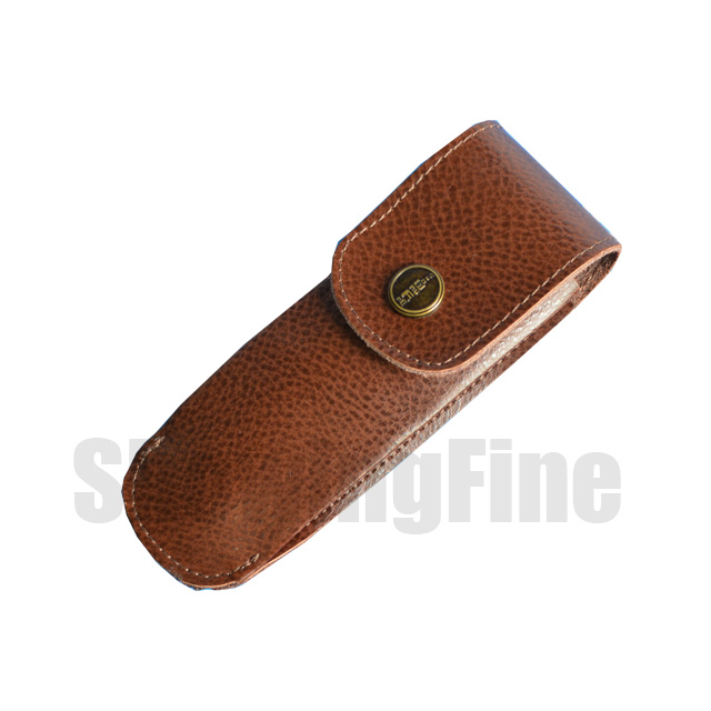 Unique Laguiole Rosewood Waiter's Corkscrew Wine Openers Sacacorchos Stainless Steel Bottle Openors Christmas: leather case