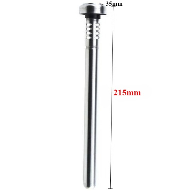 Kylpinne för vinflaskor i rostfritt stål med luftningsanordning och hällpipsfrys: Ljusgrön