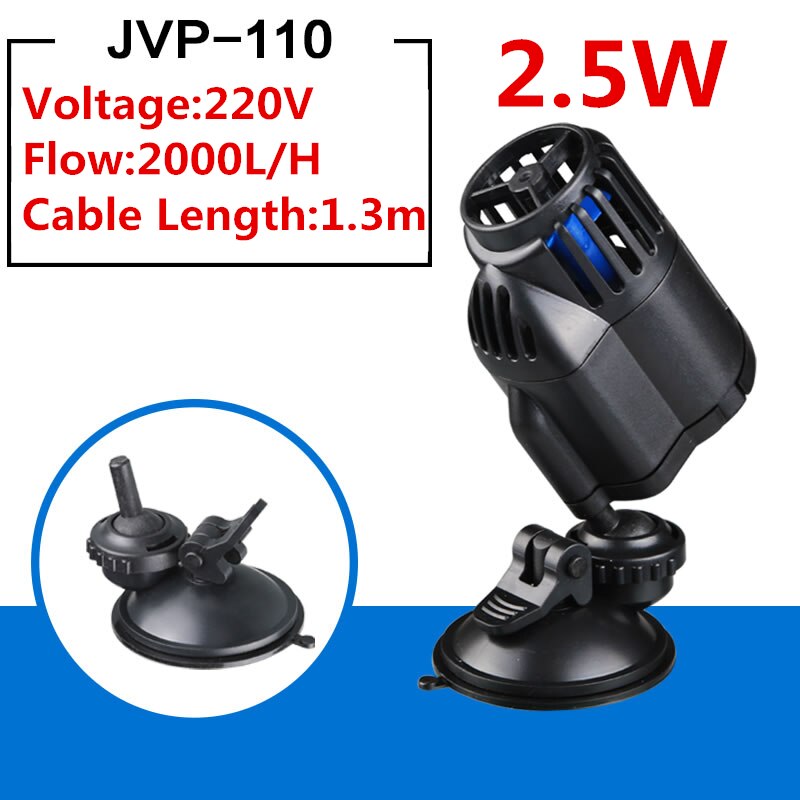 220V Aquarium Wave Maker Waterpomp Dompelpomp Aquarium Wavemaker Watercirculatie Powerhead Pomp Voor Marine Coral: JVP-110A