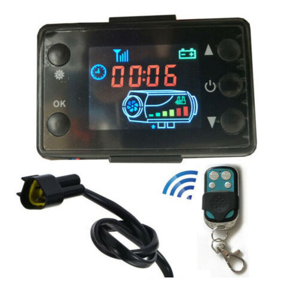 Air LCD Controller Diesel Heater 3KW 5KW 12V W/LCD Switch Controller Car