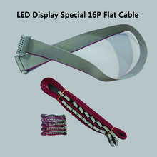 10 pcs LED screen controller module panelen gebruik 50cm 16Pin platte kabel datakabel signaalkabel hub75 platte kabel