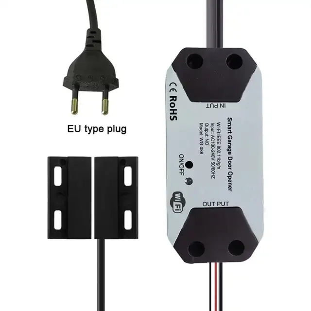 Originele Tuya WIFI Smart Garagedeur Opening Controller APP Spraakgestuurde Smart Switch Met Alexa Echo Google Home Smart Life: Goud