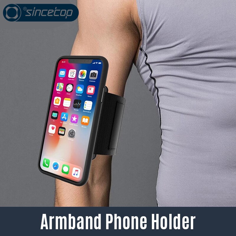 Universal Sports Armband for iPhone 11 Pro Max Xr Xs 8 7 Plus Rotatable Wrist Running Sport Clip Arm Band With Shockproof Case
