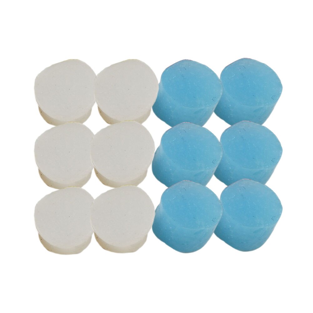12Pcs/pack Soft Silicone Ear Plugs for Sleeping Swimming Working Earplugs Mud BPA-free Noise Reduction Ear Protection Earplug: White Blue