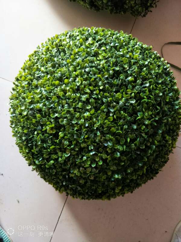 20cm tekokasvi pallo topiary joulu ulkoilu sisustus riippupallo hääjuhliin tee itse hotelli kotipiha puutarha sisustus pallo: Vihreä mi / 30cm