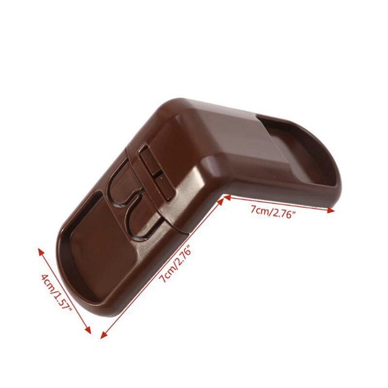 Serrure de sécurité Anti-pincement pour porte et tiroirs, protection des mains, 4 pièces