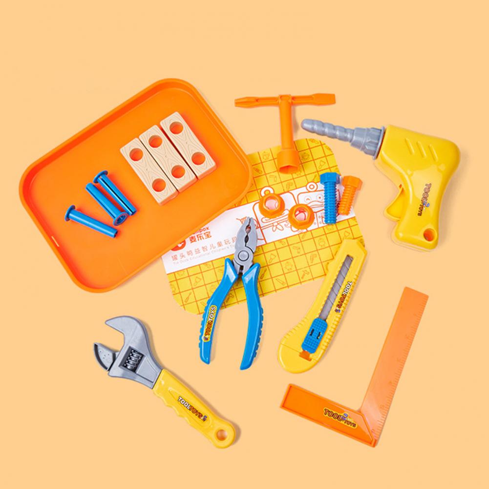 1Set gioco di ruolo sviluppo del cervello giocattolo strumento di riparazione 3D universale fai finta di giocare giocattolo fai finta di giocare giocattolo per interni