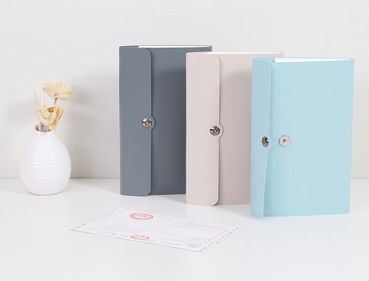 A5 Document Bill Invoice Management Pack Display File Expanding Folder Paper Classification 8grid Package Wallet Filing Products