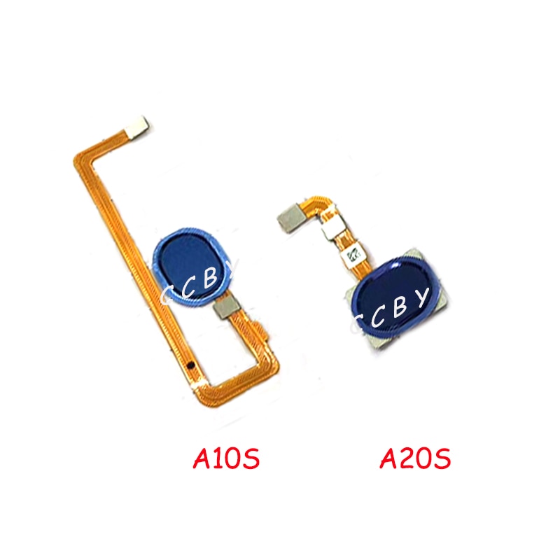 Voor Samsung Galaxy A10S A107F A20S A207F Touch Id Vingerafdruk Sensor Flex Home Menu Knop Flex Kabel