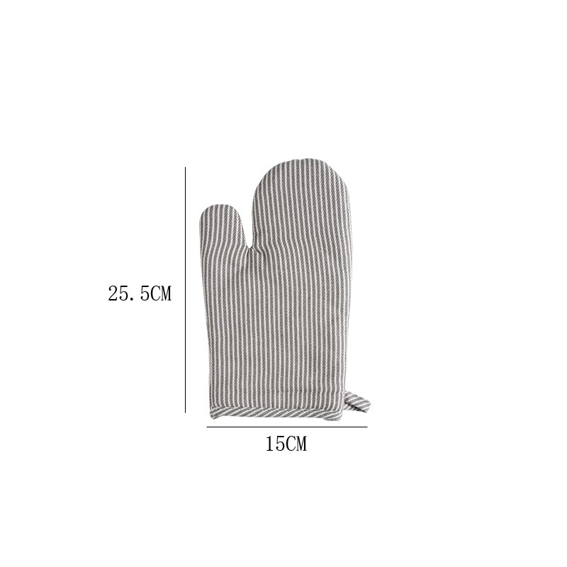 Kitchen microwave Gloves Potholders Oven Mitts Heat resistant non-slip pan Baking pan barbecue Heat-insulating tool: 1PCS B