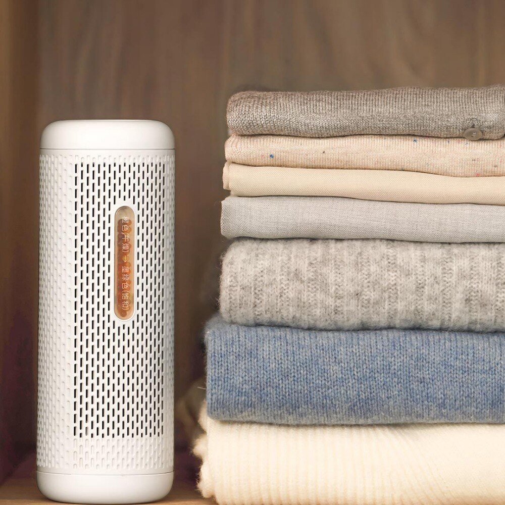 Deerma quente DEM-CS50M mini desumidificador para casa guarda-roupa secador de ar roupas desidratador de calor seco umidade absorve