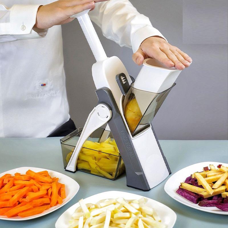 Multifunctionele Groentesnijder Keuken Gadgets Accessoires Verstelbare Aardappel Wortel Slice Blokjes Versnipperen Food Processors