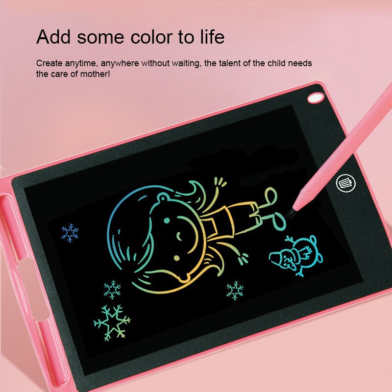 PINZHENG Drawing Tablet 10" 12'' LCD Writing Tablet Electronics Graphic Board Drawing Pad Ultra Thin Portable Hand Writing