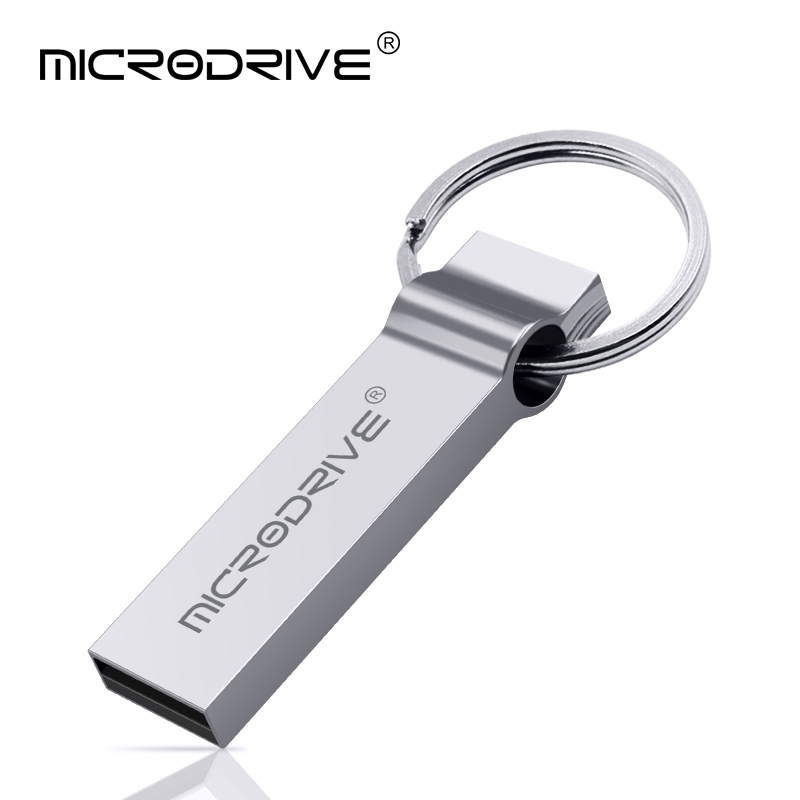 USB-flashdrive, 4GB, 8GB Thumb Pendrive, 256GB, 128GB, Flash Memory Stick, 32GB, 64GB, USB-opslagsleutel USB-apparaten: Zilver / 4Gb