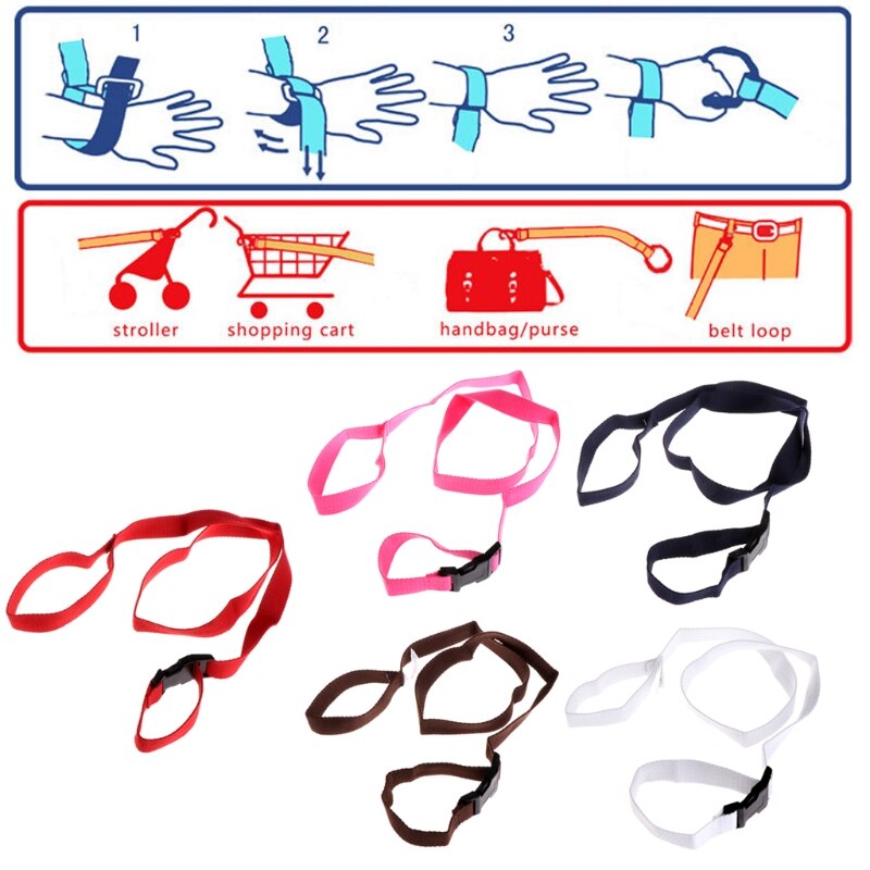 draussen Gehen Hand Gürtel Band Anti-verloren-Armbinde freundlicher Anti Verloren Handgelenk Verknüpfung Kleinkind Leine Sicherheit nutzbar machen für Baby gurt Seil