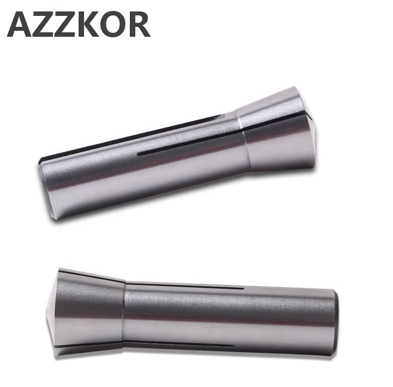 Morse taper R8 Round Clamping Collet Carbon steel Suitable for R8 spindle taper hole milling machines,grinding machines AZZKOR