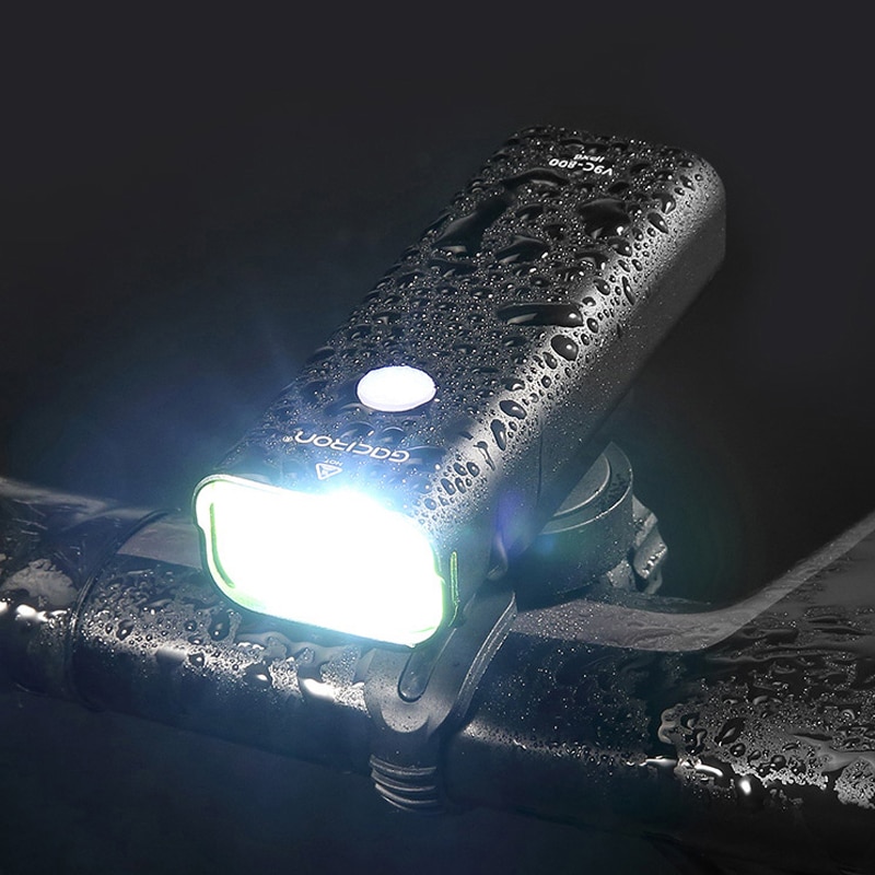 Gdcron Bike Koplamp Flahlight Fiets Voorlamp Licht Zaklamp 400 600 800Lumen Led Usb Oplaadbare