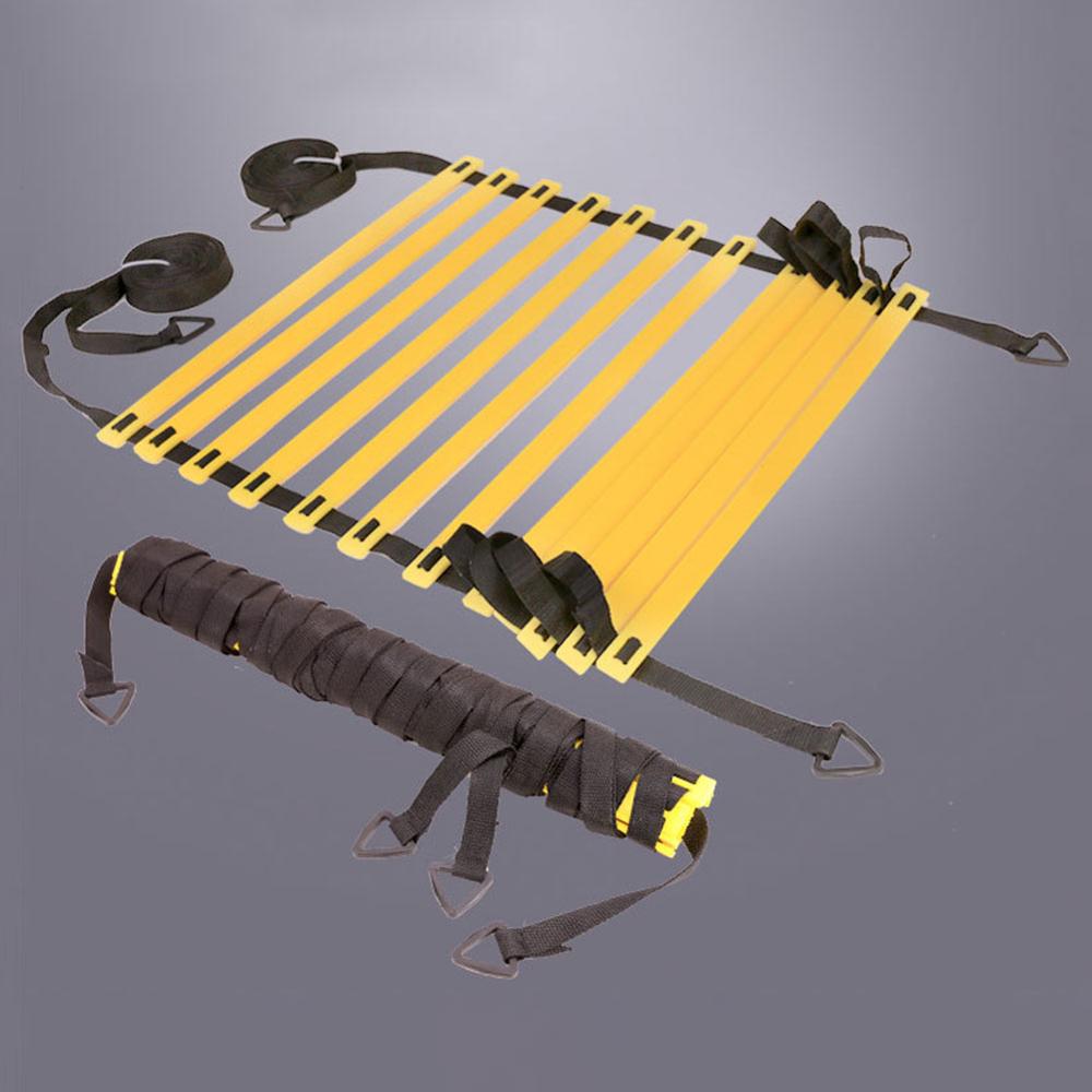 Speed Training Ladders Set Speed Agility Training Kit Resistance Umbrella Agile Ladder for Fitness Football Speed Ladder Trainer