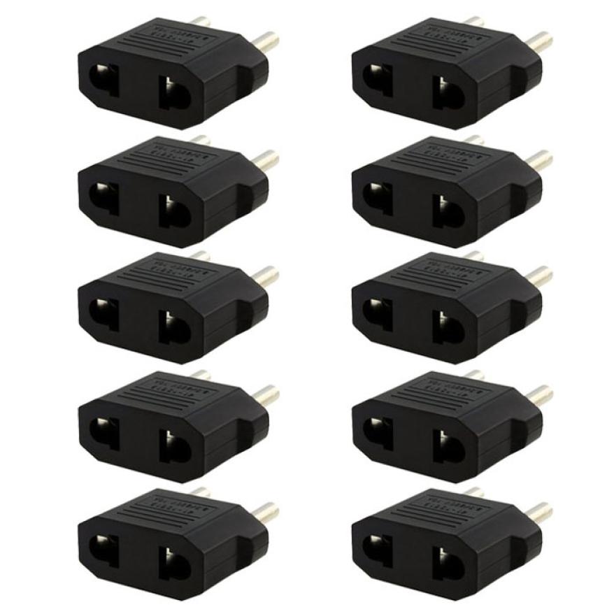 10 Pcs Us/Au Eu-Travel Adapter Elektrische Vork Stopcontact Converter Ac Power Plug Power Charger Adapter