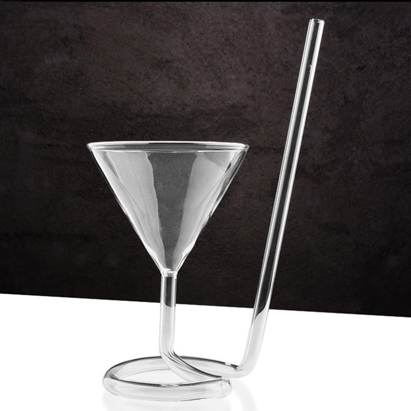 Verre à vin rotatif à longue queue, pour Cocktail, Martini Vampire , verre à vin moléculaire