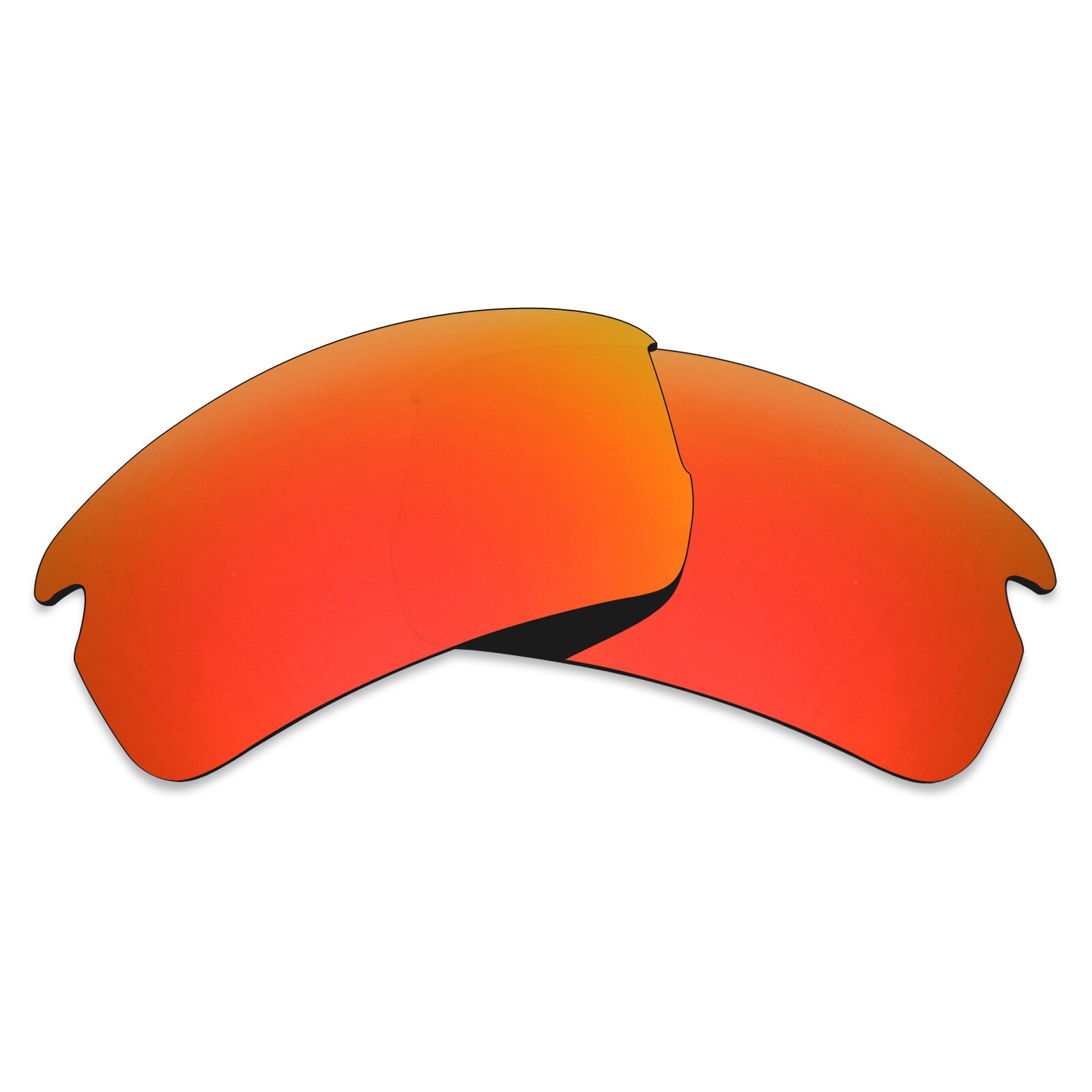 Mryok Polarized Replacement Lenses for-Oakley Flak 2.0 Asian Fit OO9271 Sunglasses Lenses(Lens Only) - Multiple Choices: Fire Red