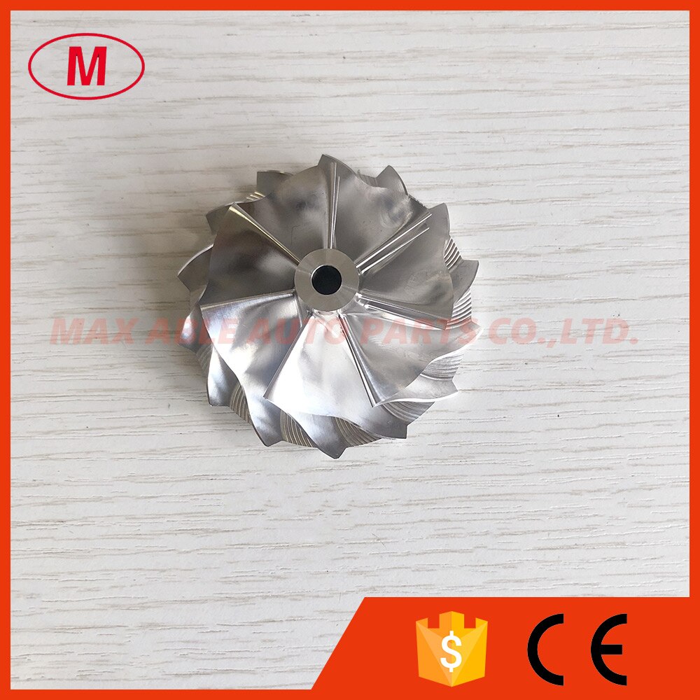 GT15-25 44,92/56,08mm 7 + 7 cuchillas turbo fresadora/aluminio 2618/palanquilla rueda de compresor