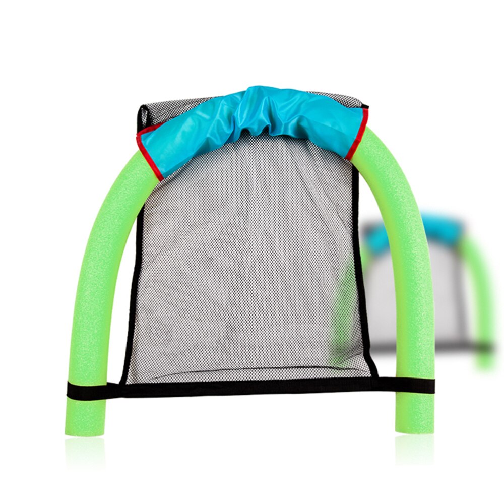 Floating Chair Swimming Pool Seats Pool Floating Bed Chair Pool Noodle Chair Rod for Children Learning Swimming (Red)