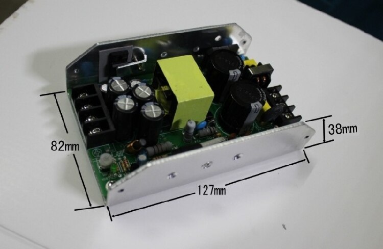 Power Amplifier Power Supply - 350W Single Output - 24V to 60V - Silent Operation