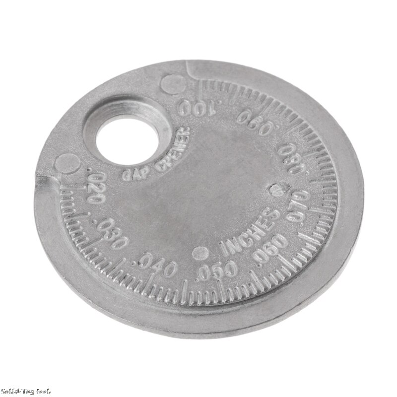 Spark Plug Gap Gauge Tool Measurement Coin-Type 0.6-2.4mm Range Spark Plug Gage