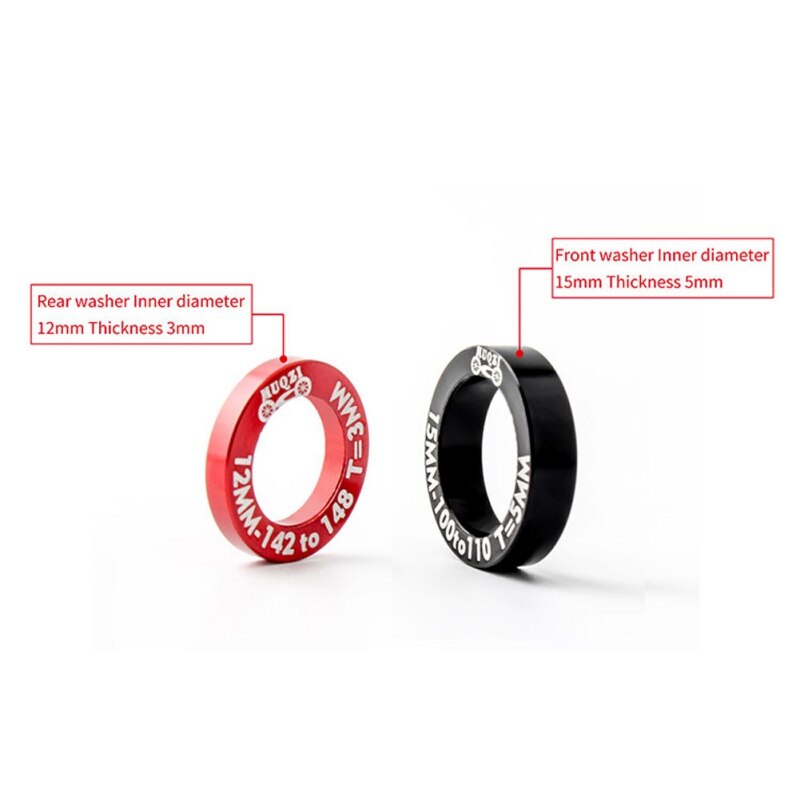 Alloy Cycling Bike Bicycle Boost Hub 142mm To 148mm Conversion Kit Rear Hub Adapter Conversion 100mm To110mm Front Hub