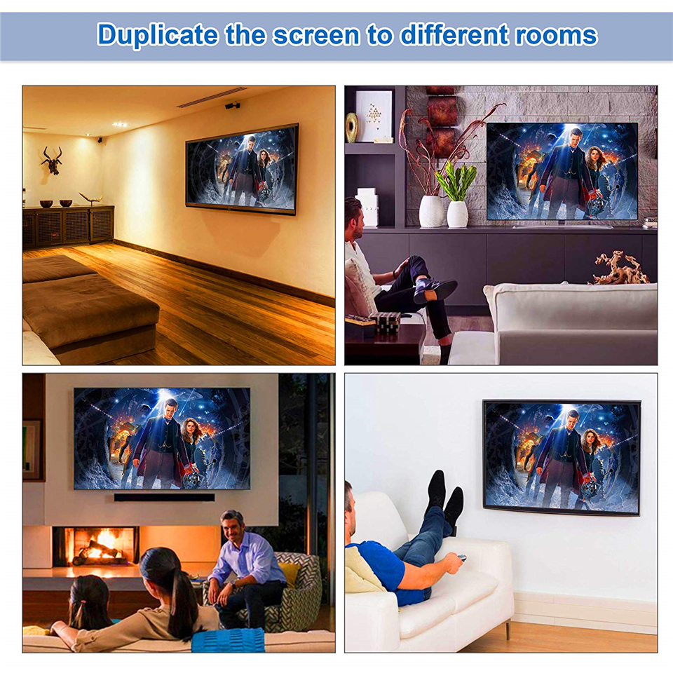 Répartiteur HDMI 2023 pour ordinateur portable, 1x2, 4K, vidéo, audio, prise en charge 3D HDR, 4K, 60Hz, 2.0